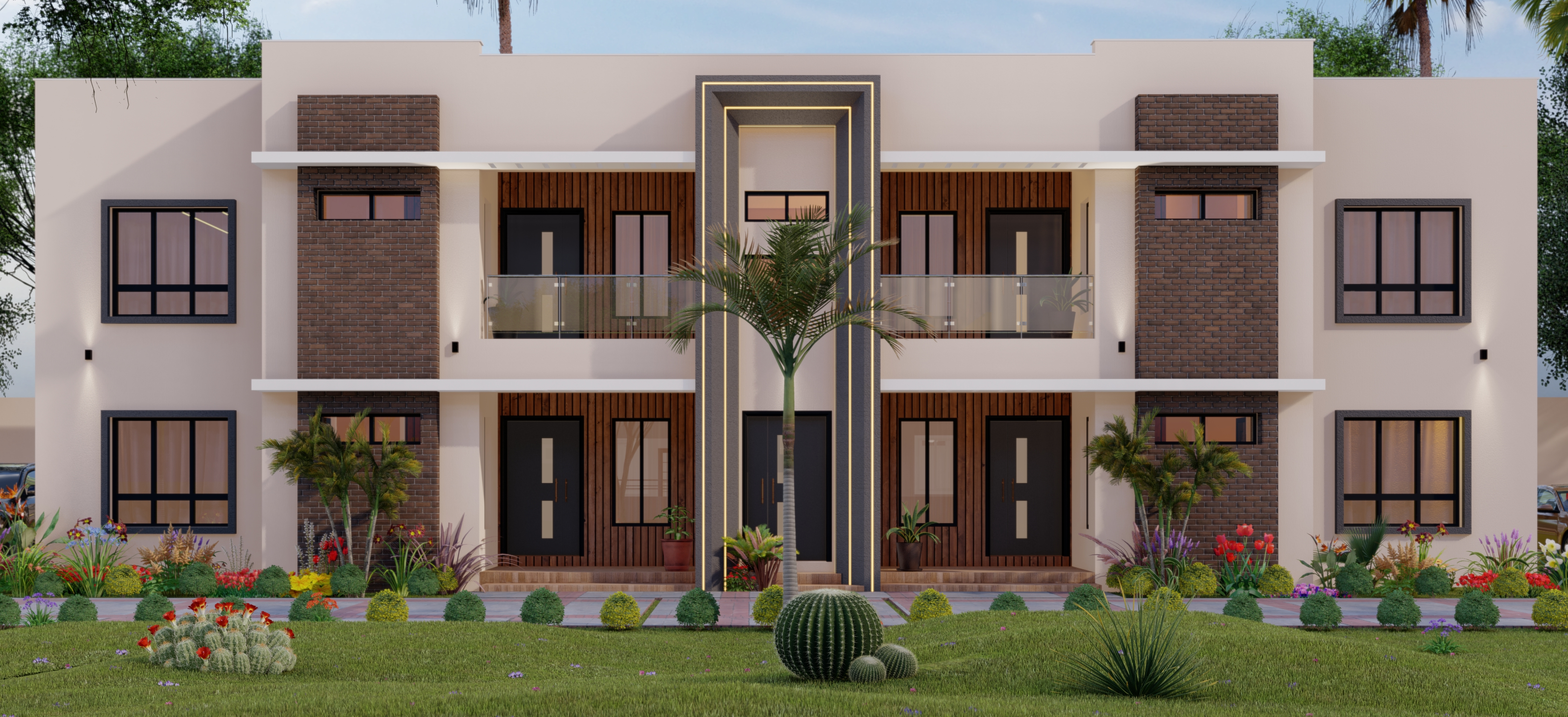 The Oakview Quad Duplex